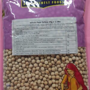 TRS WHOLE YELLOW PEAS 2KG