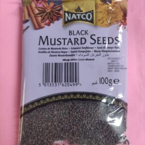 NATCO BLACK MUSTARD SEEDS 100GM